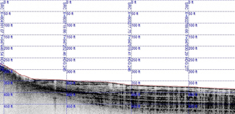 Sub-Bottom Sonar Penetrates Greater Than 100-ft of Sediment in Cayuga Lake