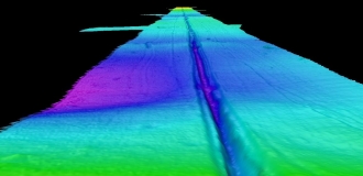 Boston Harbor Cable Crossing Multibeam Data